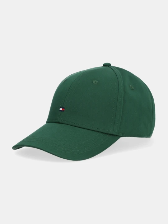 Zdjęcie produktu Tommy Hilfiger baseball cap męska bawełniana zielony