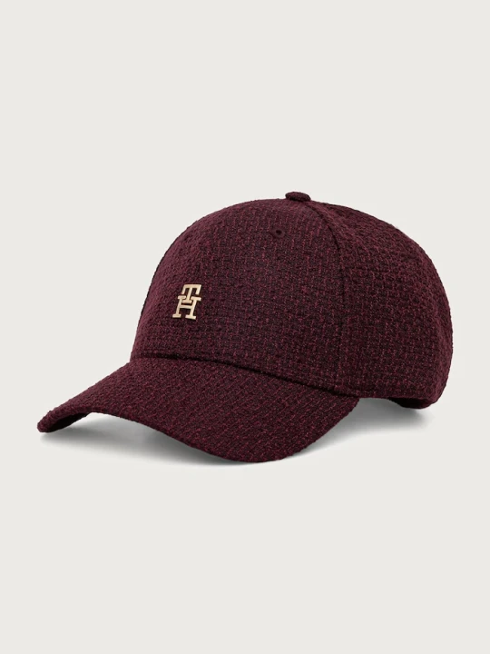 Zdjęcie produktu Tommy Hilfiger czapka z daszkiem damska bordowy