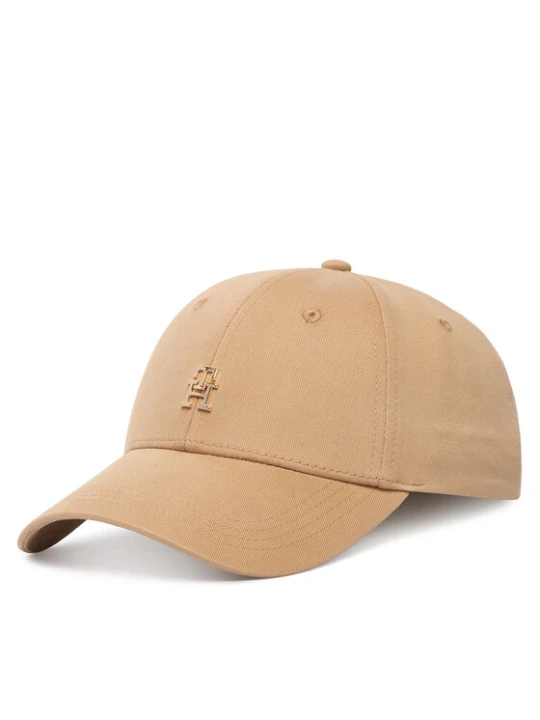 Zdjęcie produktu Tommy Hilfiger Czapka z daszkiem Elevated Chic AW0AW17631 Beżowy