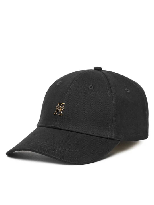 Zdjęcie produktu Tommy Hilfiger Czapka z daszkiem Elevated Chic AW0AW17631 Czarny
