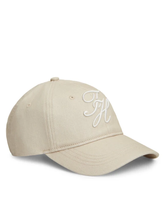 Zdjęcie produktu Tommy Hilfiger Czapka z daszkiem Logo Embroidery Baseball Cap AW0AW18338 Beżowy