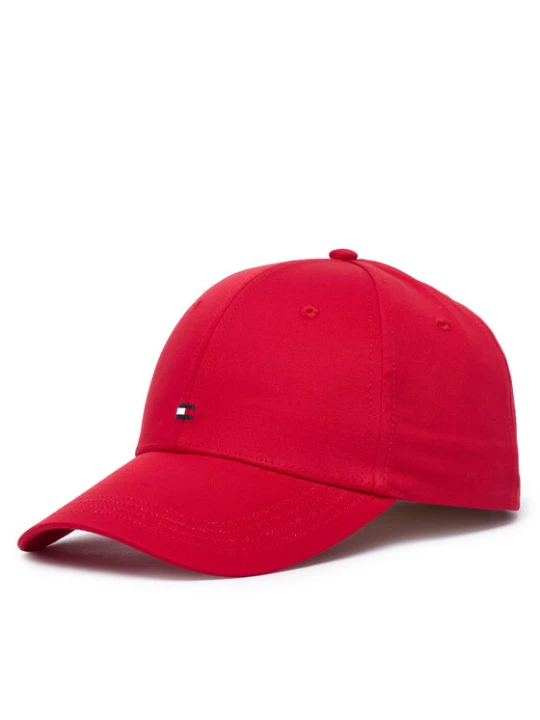 Zdjęcie produktu Tommy Hilfiger Czapka z daszkiem Th Flag AM0AM13008 Czerwony