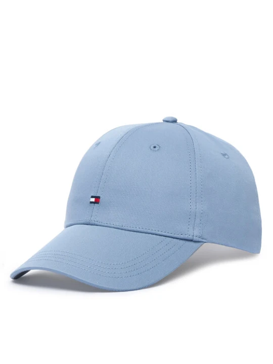 Zdjęcie produktu Tommy Hilfiger Czapka z daszkiem Th Flag AM0AM13008 Niebieski jasny