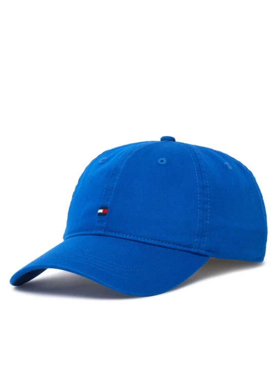 Zdjęcie produktu Tommy Hilfiger Czapka z daszkiem Th Flag Soft 6 Panel Cap AM0AM14099 Niebieski