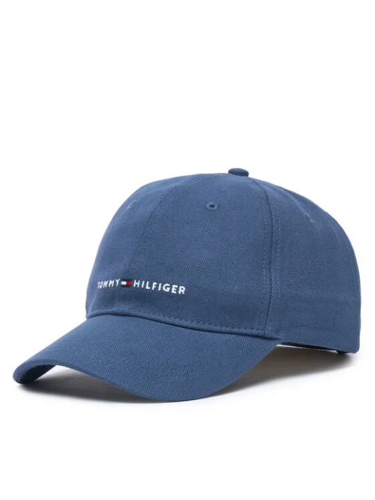 Zdjęcie produktu Tommy Hilfiger Czapka z daszkiem Th Foundation Soft AM0AM14511 Niebieski