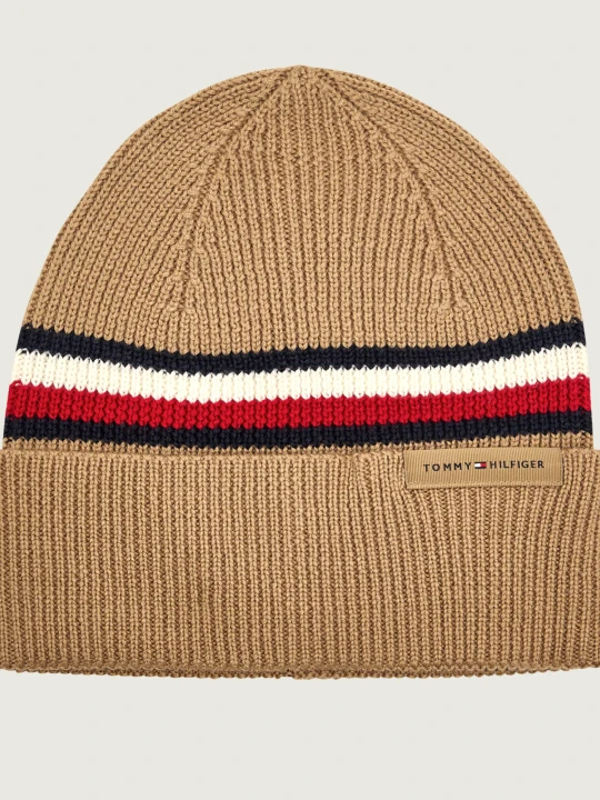 Zdjęcie produktu Tommy Hilfiger Czapka | z dodatkiem wełny beżowy