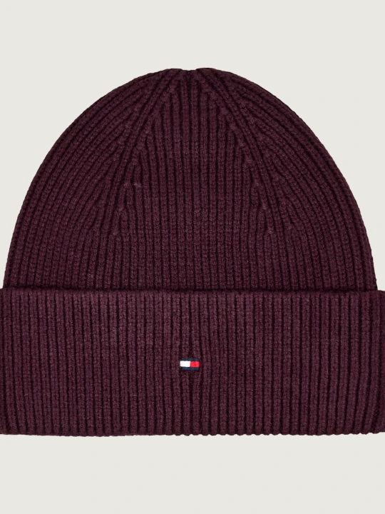 Zdjęcie produktu Tommy Hilfiger Czapka | z dodatkiem wełny bordowy