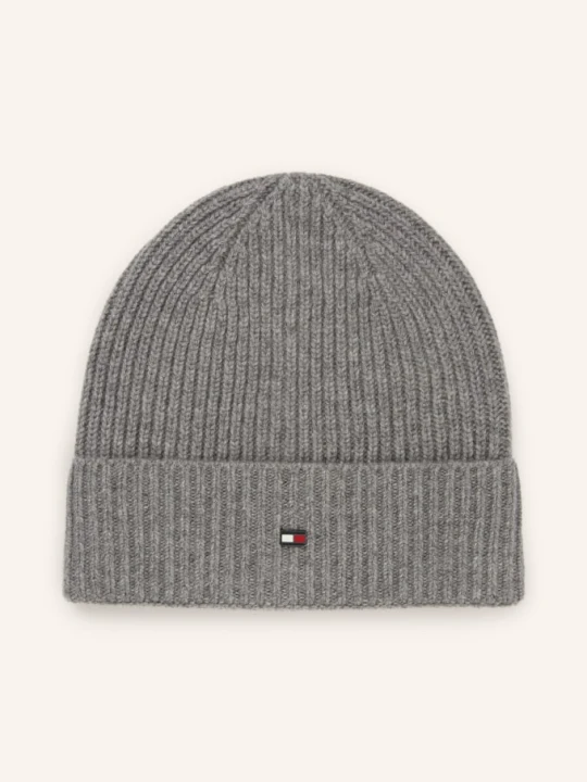 Zdjęcie produktu Tommy Hilfiger Czapka Z Kaszmiru grau SZARY