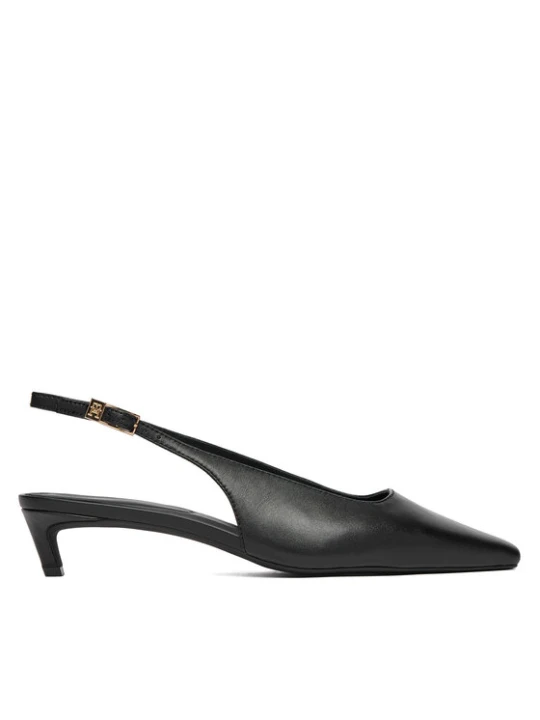 Zdjęcie produktu Tommy Hilfiger Czółenka Th Buckle Slingback Low Pump FW0FW09009 Czarny
