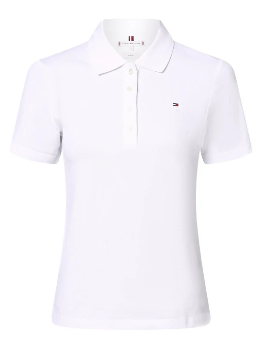Zdjęcie produktu Tommy Hilfiger koszulka polo Kobiety Bawełna biały