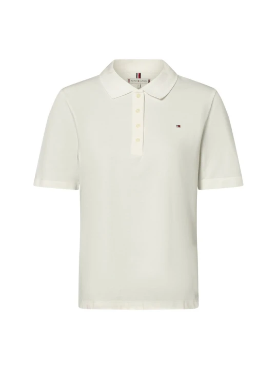 Zdjęcie produktu Tommy Hilfiger koszulka polo Kobiety Bawełna biały