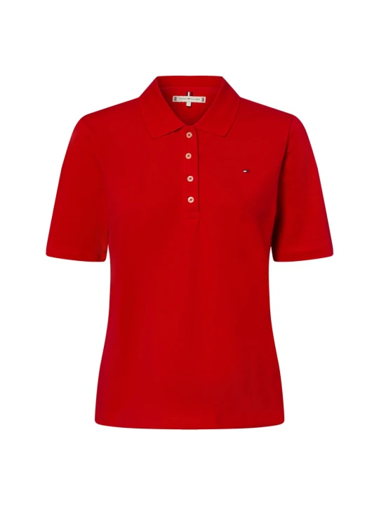 Zdjęcie produktu Tommy Hilfiger koszulka polo Kobiety Bawełna czerwony