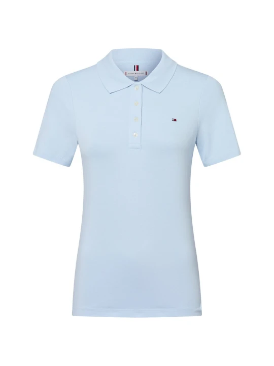 Zdjęcie produktu Tommy Hilfiger koszulka polo Kobiety Bawełna niebieski