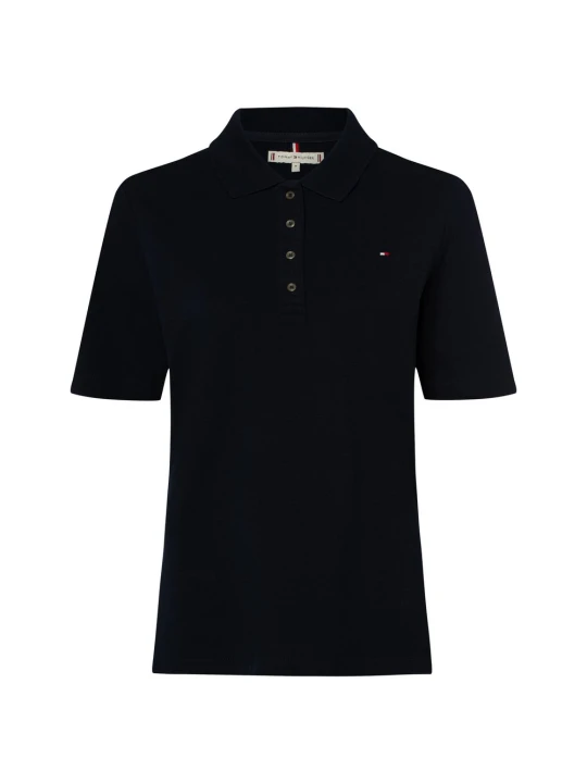 Zdjęcie produktu Tommy Hilfiger koszulka polo Kobiety Bawełna niebieski