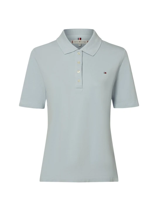 Zdjęcie produktu Tommy Hilfiger koszulka polo Kobiety Bawełna niebieski