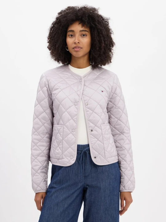Zdjęcie produktu Tommy Hilfiger kurtka pikowana Kobiety lila