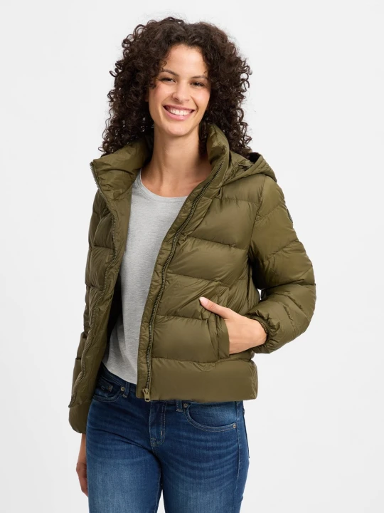Zdjęcie produktu Tommy Hilfiger kurtka pikowana Kobiety zielony