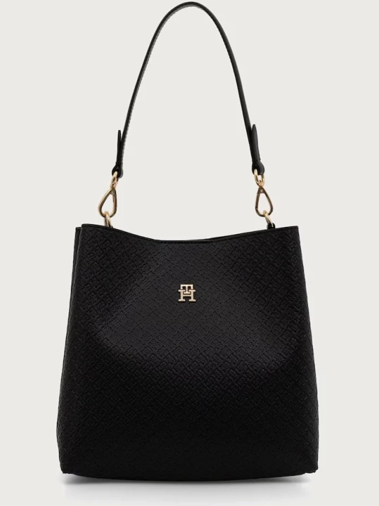 Zdjęcie produktu Tommy Hilfiger damskie z imitacji skóry czarny