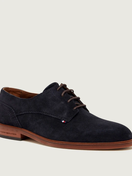 Zdjęcie produktu Tommy Hilfiger Derby | zamsz granatowy