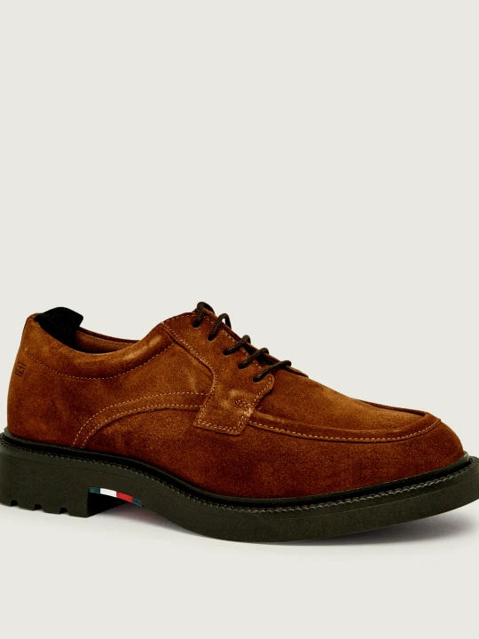 Zdjęcie produktu Tommy Hilfiger Derby | zamsz brązowy