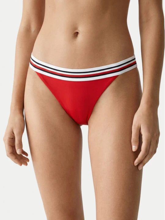Zdjęcie produktu Tommy Hilfiger Dół od bikini Cheeky UW0UW06354 Czerwony