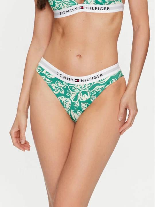 Zdjęcie produktu Tommy Hilfiger Dół od bikini UW0UW05365 Zielony