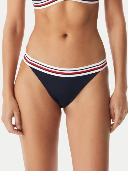 Zdjęcie produktu Tommy Hilfiger Dół od bikini UW0UW06354 Granatowy