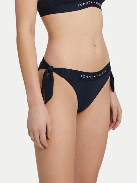 Zdjęcie produktu Tommy Hilfiger Dół od bikini UW0UW06362 Granatowy