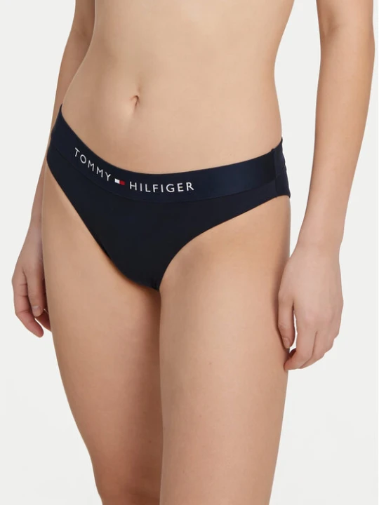 Zdjęcie produktu Tommy Hilfiger Dół od bikini UW0UW06363 Granatowy