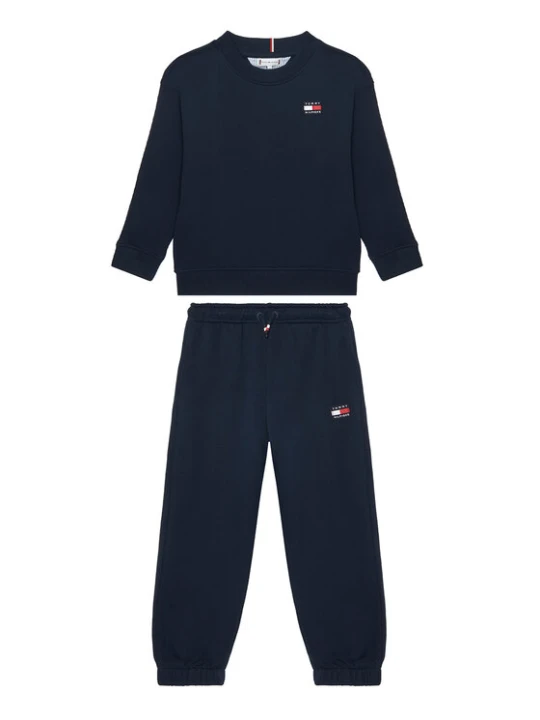 Zdjęcie produktu Tommy Hilfiger Dres KS0KS00708 M Granatowy Regular Fit