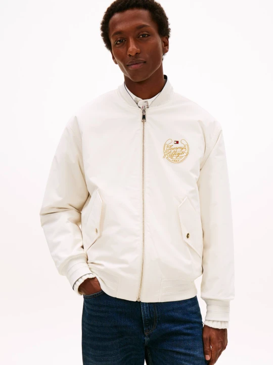 Zdjęcie produktu Tommy Hilfiger Dwustronna kurtka bomber | Regular Fit granatowy