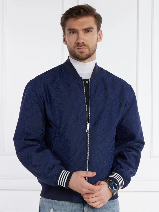 Zdjęcie produktu Tommy Hilfiger Dwustronna kurtka bomber | Regular Fit granatowy