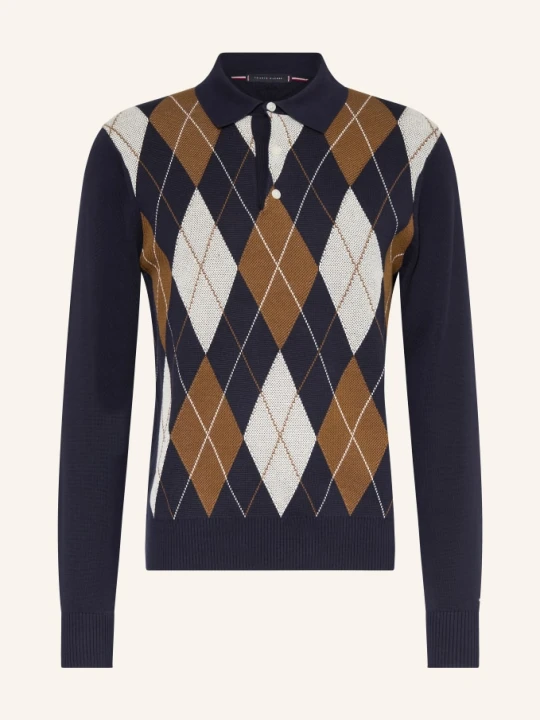 Zdjęcie produktu Tommy Hilfiger Dzianinowa Koszulka Polo blau