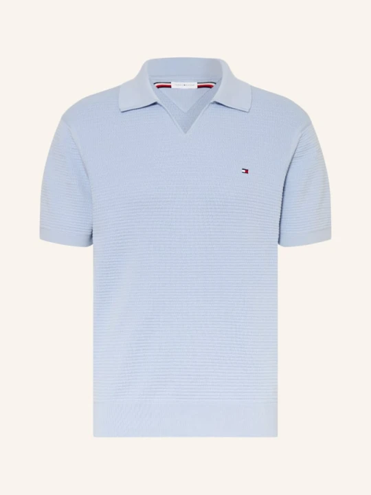 Zdjęcie produktu Tommy Hilfiger Sweter Polo blau JASNONIEBIESKI
