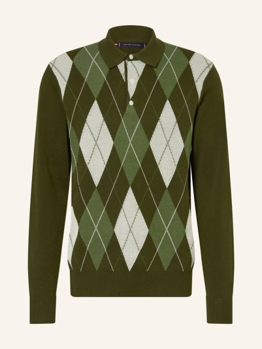 Zdjęcie produktu Tommy Hilfiger Dzianinowa Koszulka Polo gruen