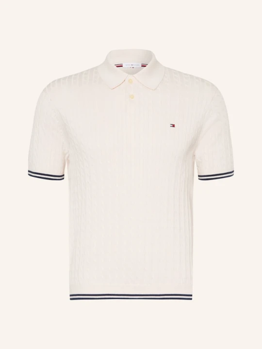 Zdjęcie produktu Tommy Hilfiger Dzianinowa Koszulka Polo weiss BIAŁY