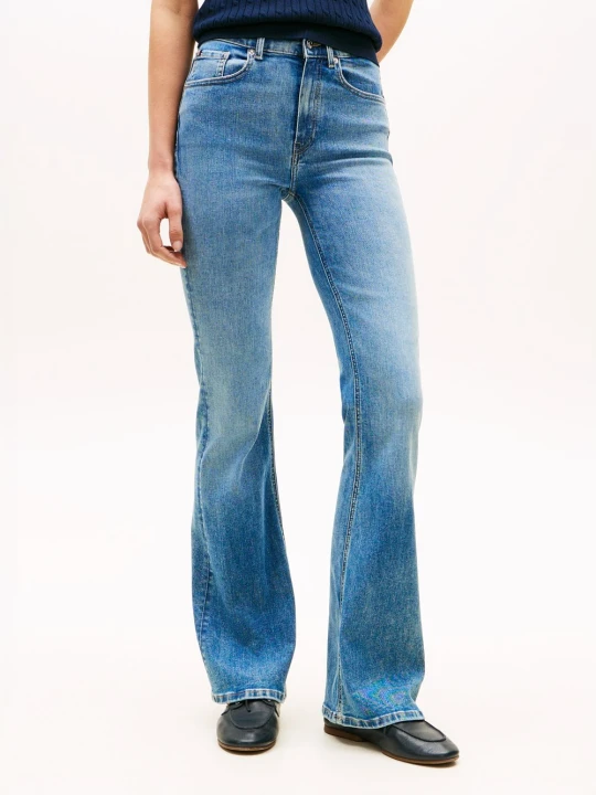 Zdjęcie produktu Tommy Hilfiger Dżinsy bootcut - Flare Kobiety niebieski