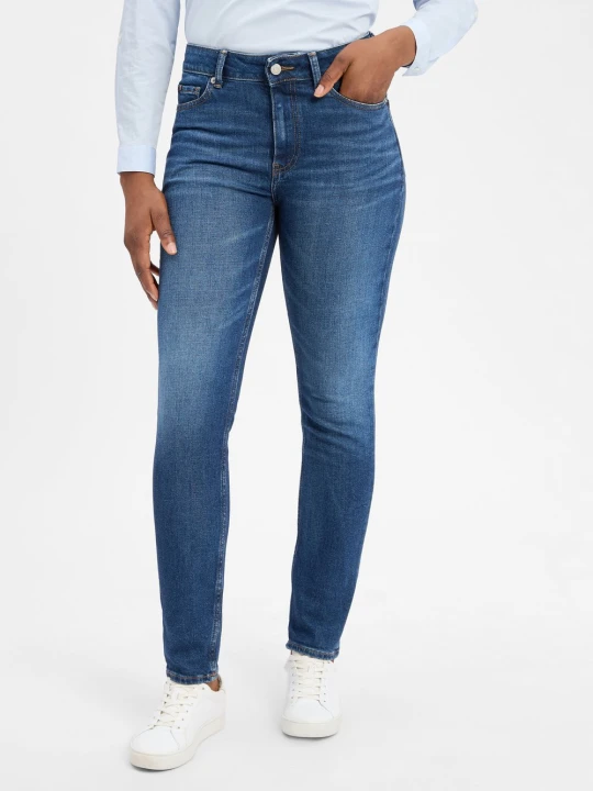 Zdjęcie produktu Tommy Hilfiger Dżinsy slim fit Kobiety Bawełna niebieski