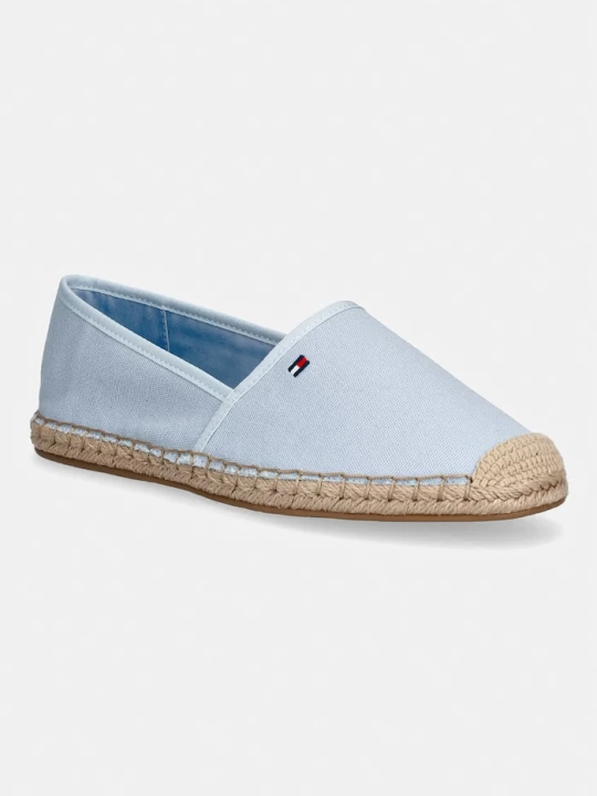 Zdjęcie produktu Tommy Hilfiger espadryle damskie FLAG CANVAS ESPADRILLE niebieski