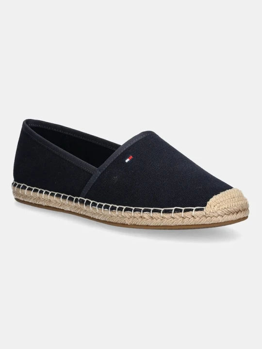 Zdjęcie produktu Tommy Hilfiger espadryle damskie FLAG CANVAS ESPADRILLE granatowy