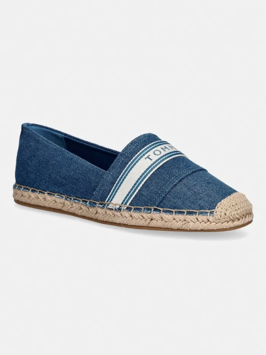 Zdjęcie produktu Tommy Hilfiger espadryle damskie HILFIGER WEBBING ESPADRILLE niebieski