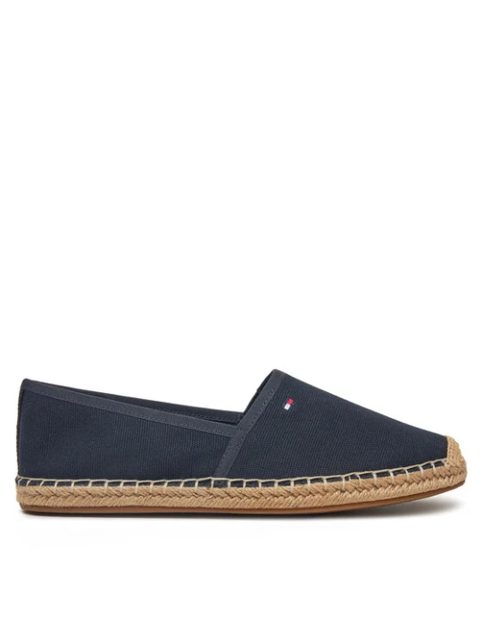 Zdjęcie produktu Tommy Hilfiger Espadryle Flag Canvas Espadrille FW0FW08541 Granatowy