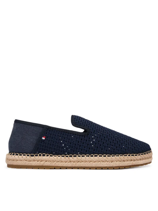 Zdjęcie produktu Tommy Hilfiger Espadryle Flex FM0FM05894 Granatowy