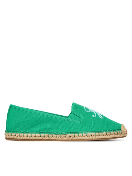 Zdjęcie produktu Tommy Hilfiger Espadryle Th Script Summer Espadrille FW0FW09240 Zielony