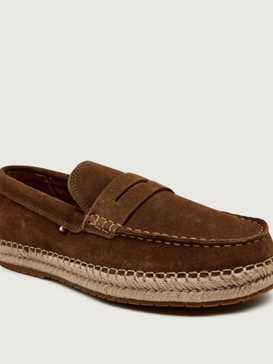 Zdjęcie produktu Tommy Hilfiger Espadryle | zamsz brązowy