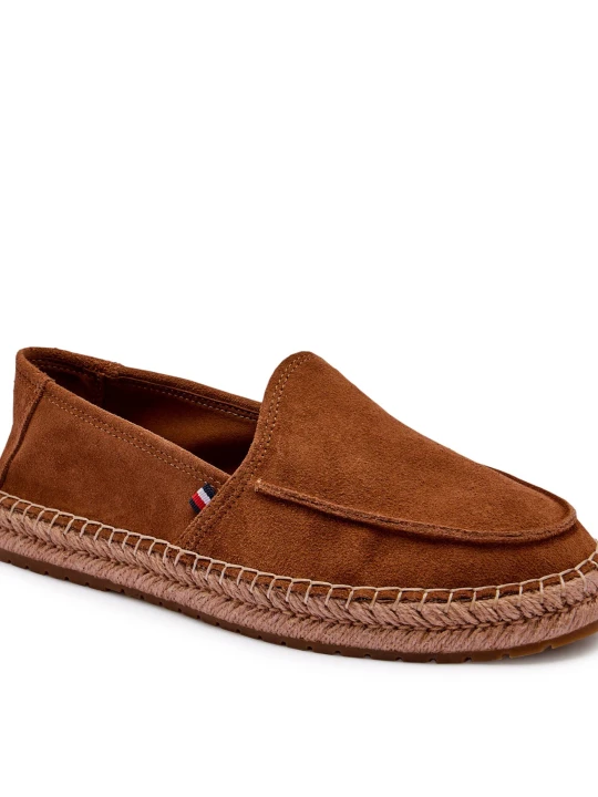 Zdjęcie produktu Tommy Hilfiger Espadryle | zamsz brązowy
