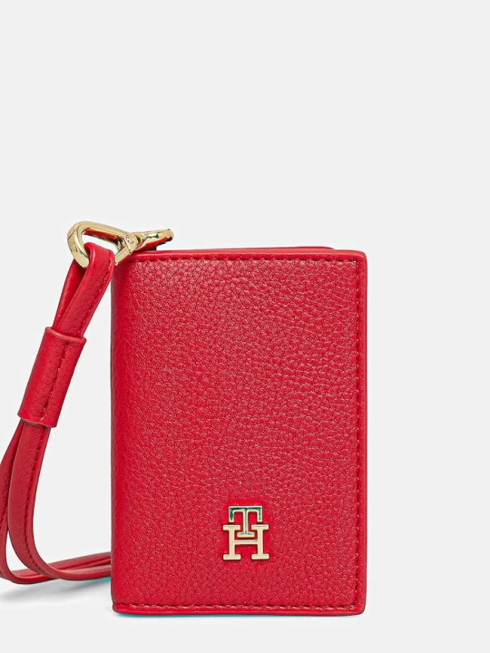 Zdjęcie produktu Tommy Hilfiger etui na karty damskie czerwony