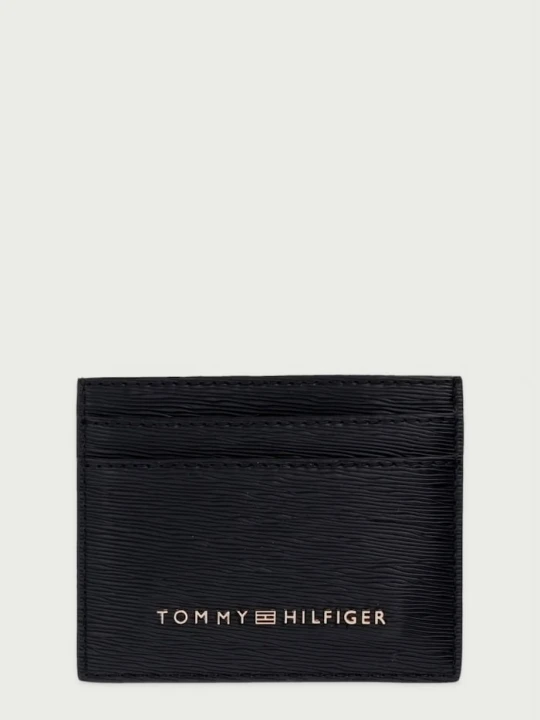Zdjęcie produktu Tommy Hilfiger etui na karty damskie z imitacji skóry czarny