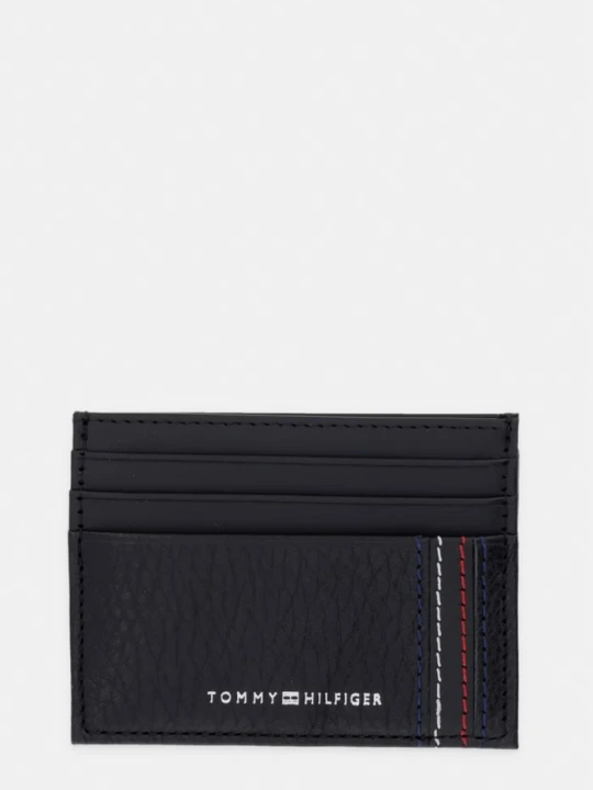 Zdjęcie produktu Tommy Hilfiger etui na karty męskie skórzane czarny