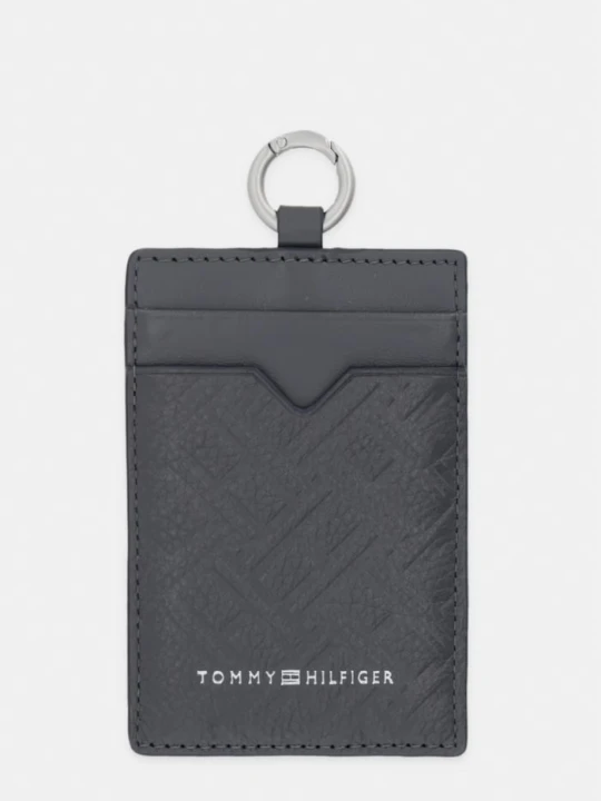 Zdjęcie produktu Tommy Hilfiger etui na karty męskie skórzane szary
